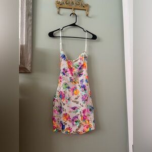 Lucy in the Sky Multicolor Sequin Dress